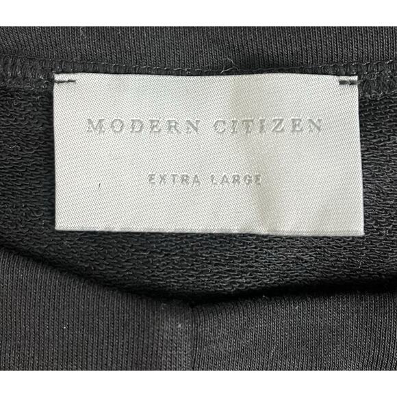 Modern Citizen Fei Cotton Tie Front Capsule Midi Dress Black NWOT Size XL - Picture 7 of 8